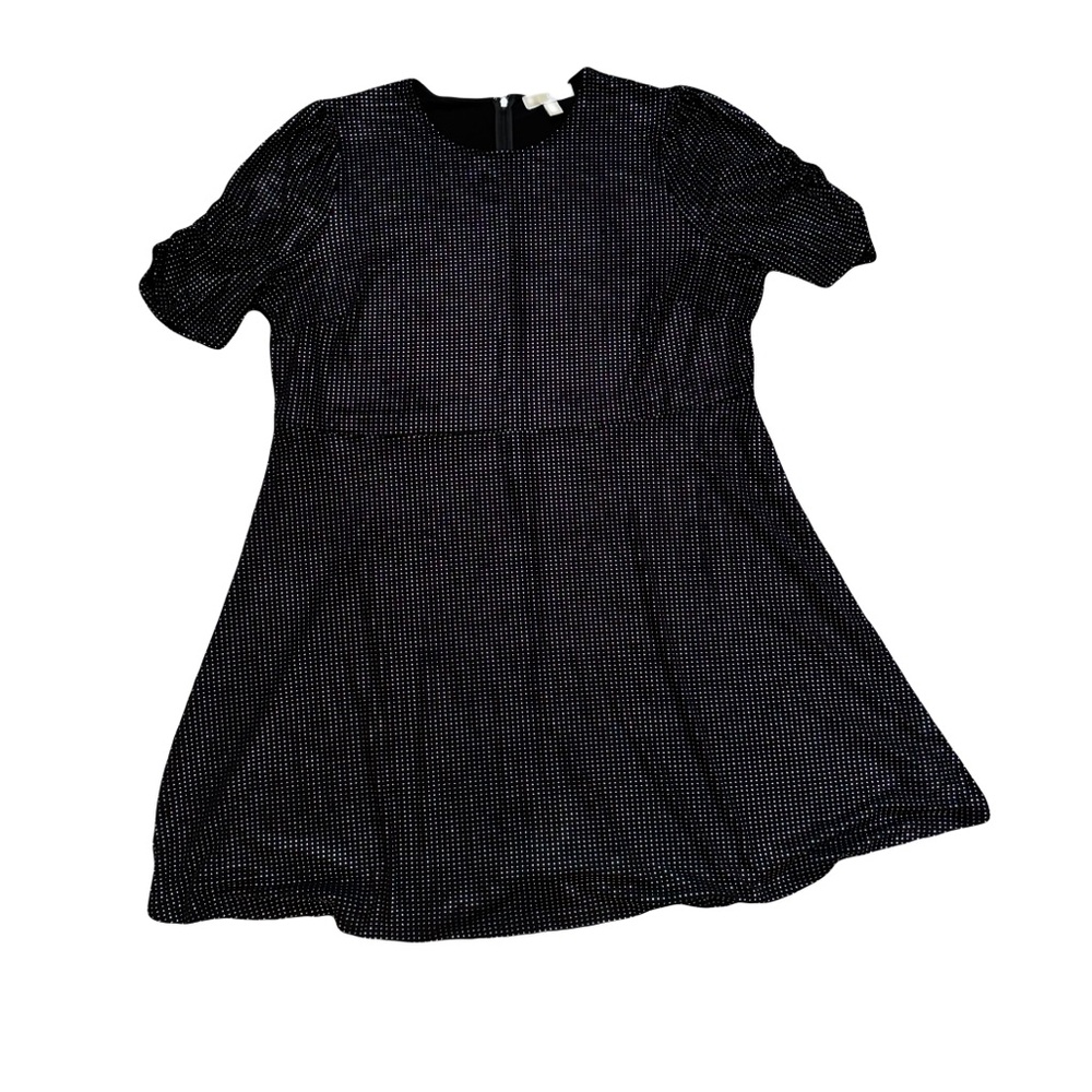 Black Michael Kors metallic dot dress 3XL